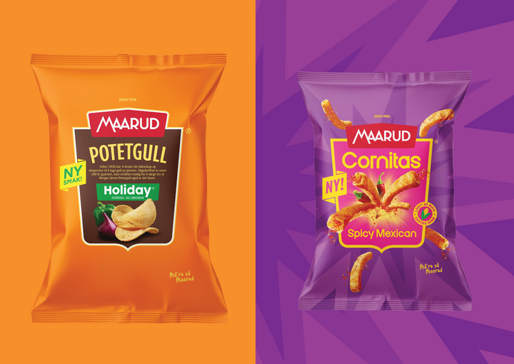 Nye snacksnyheter: Cornitas® og Potetgull Holiday® Nye snacksnyheter: Cornitas® og Potetgull Holiday®